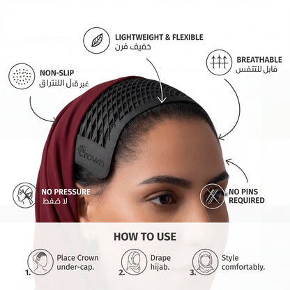 Crown Hijab Under-cap