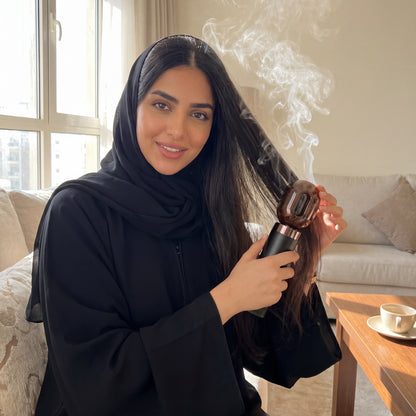 Arabian Bukhoor Hair Perfumer – Rechargeable Portable Electric Burner