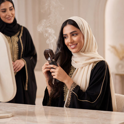 Arabian Bukhoor Hair Perfumer – Rechargeable Portable Electric Burner